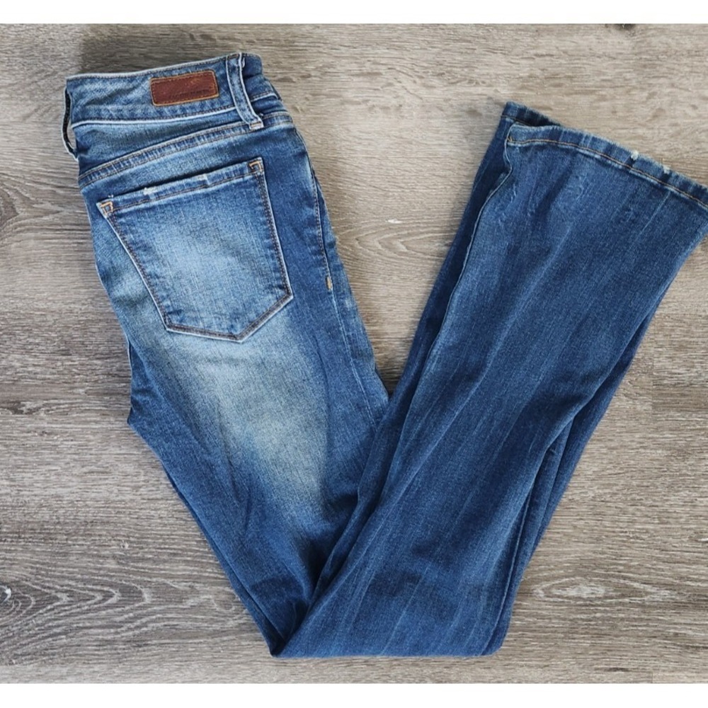 Jacob Davis Candace Slim Bootcut Jeans‎ Women's 27/32 • Denim